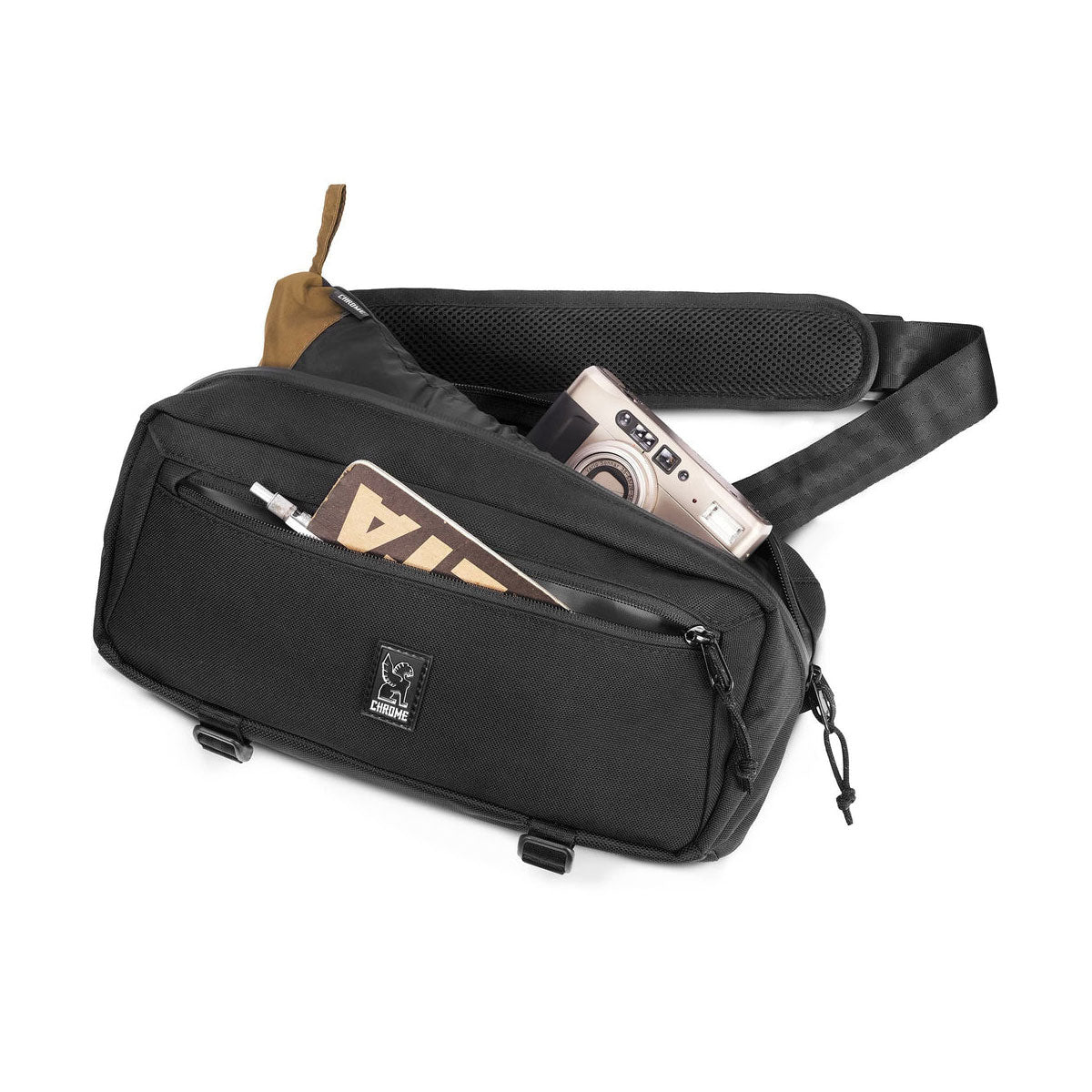 [PO] Chrome Industries : Kadet Sling Bag 9L : White/Neon Yellow X