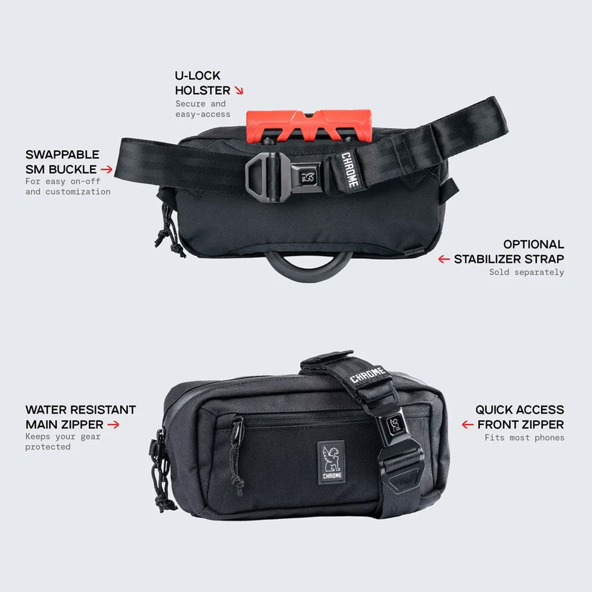 [PO] Chrome Industries : Micro Kadet Sling 3L Bag : Steel Blue