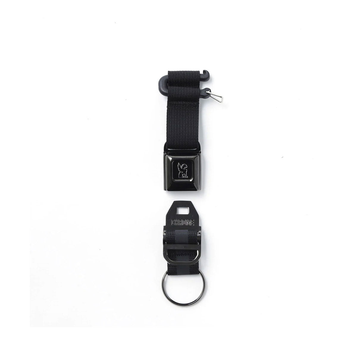 [PO] Chrome Industries : Mini Buckle Key Chain : Black Chrome