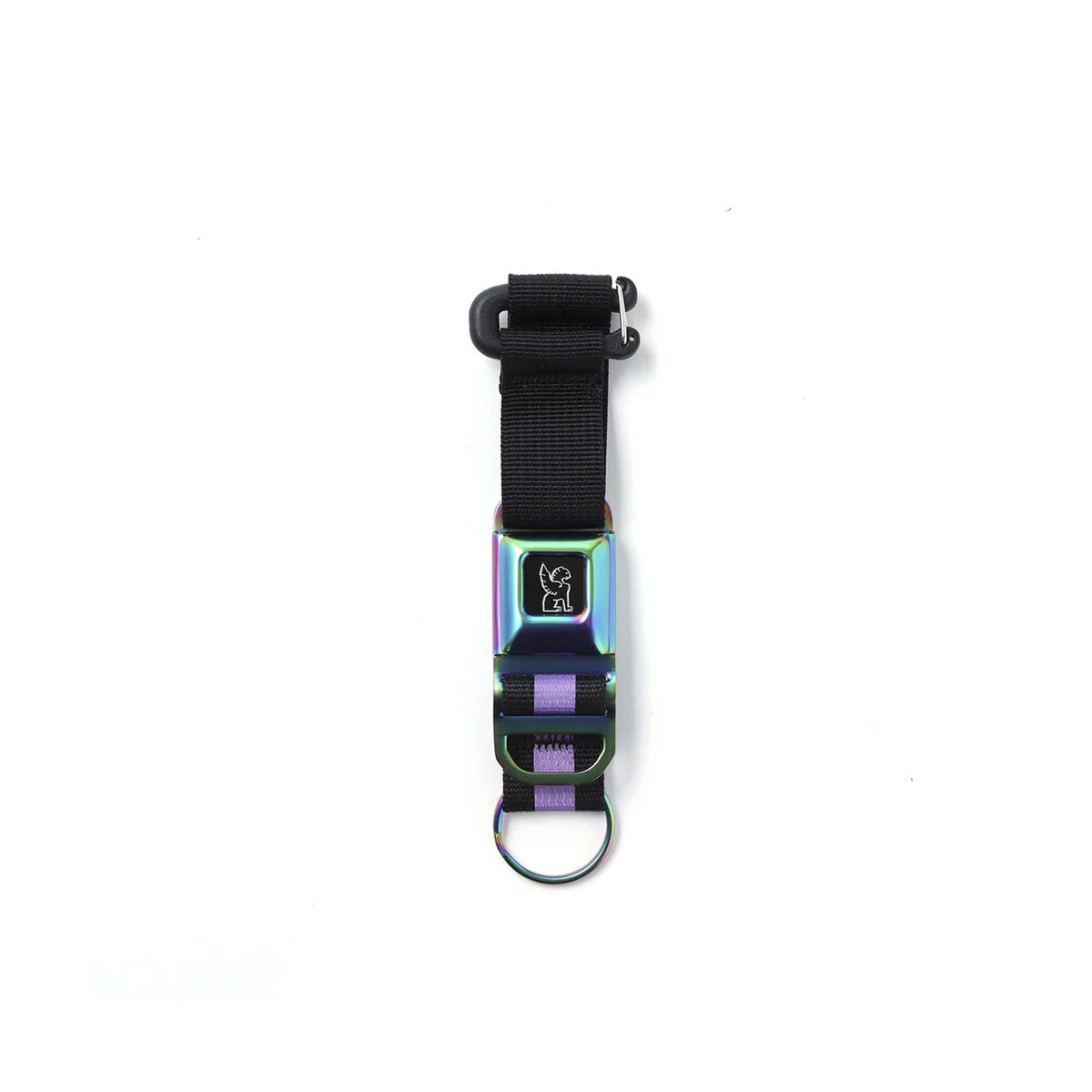 Chrome Industries : Mini Buckle Key Chain : Rainbow Matte