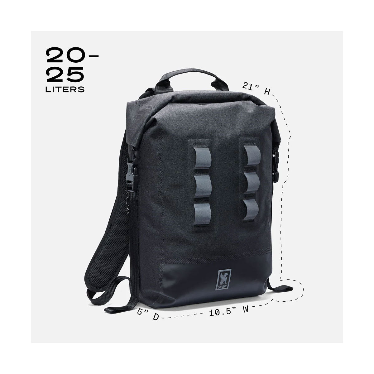 [PO] Chrome Industries : Urban Ex Backpack 20L : Black