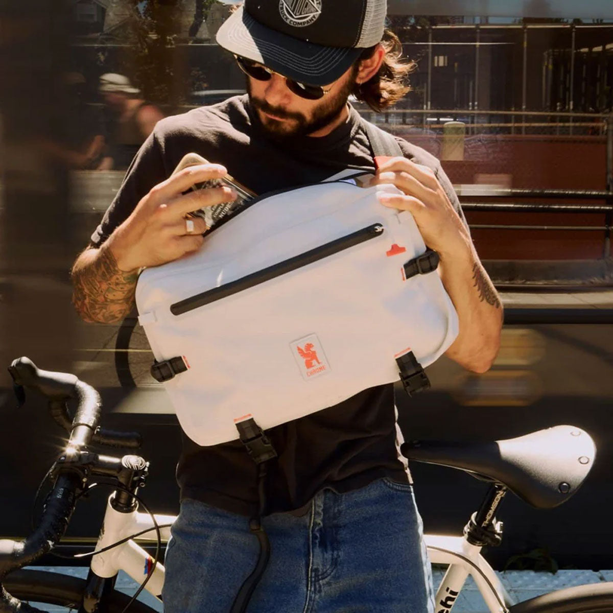 [PO] Chrome Industries : Kadet Max WP 15L :  Future White