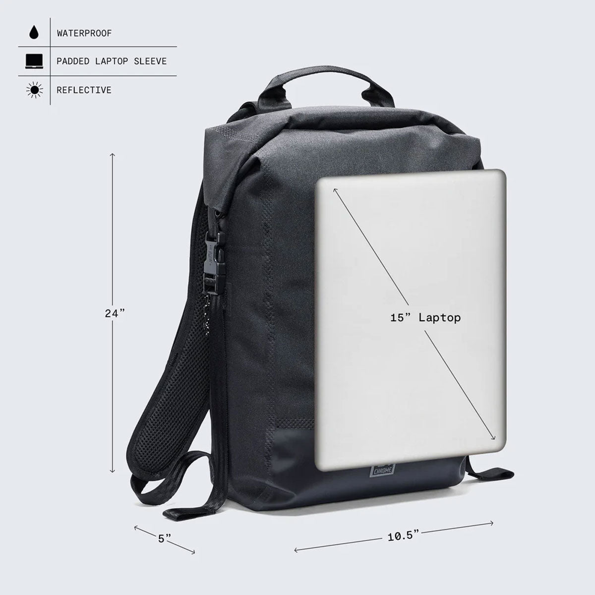 Chrome Industries : Urban Ex Backpack 20L : Future White