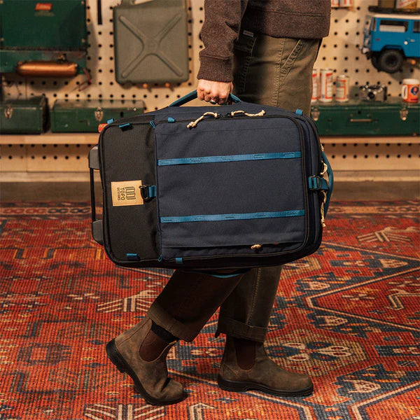 Topo Designs : Global Travel Bag Roller 44L : Navy/Sahara