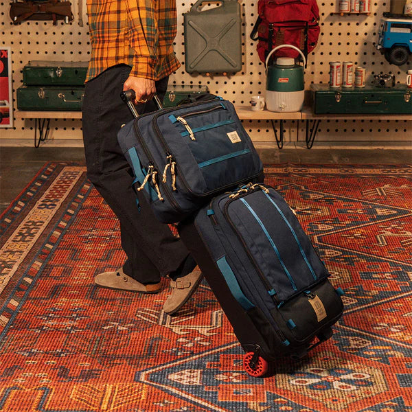 Topo Designs : Global Travel Bag Roller 44L : Navy/Sahara