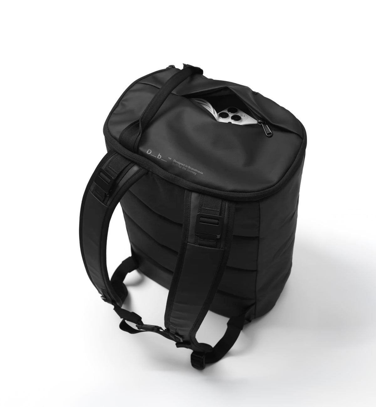 Db Journey : Roamer Duffel Backpack 25L : Black Out