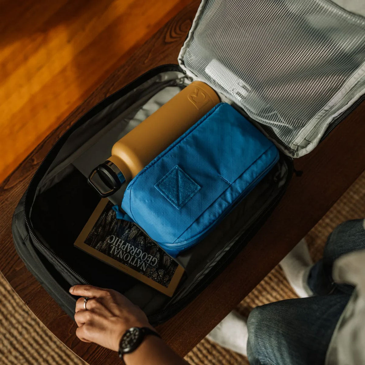 [PO] EVERGOODS : Civic Panel Loader 16L : Solution Dyed Black