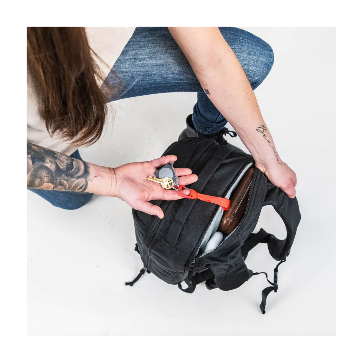[PO] EVERGOODS : Civic Panel Loader 16L : Solution Dyed Black