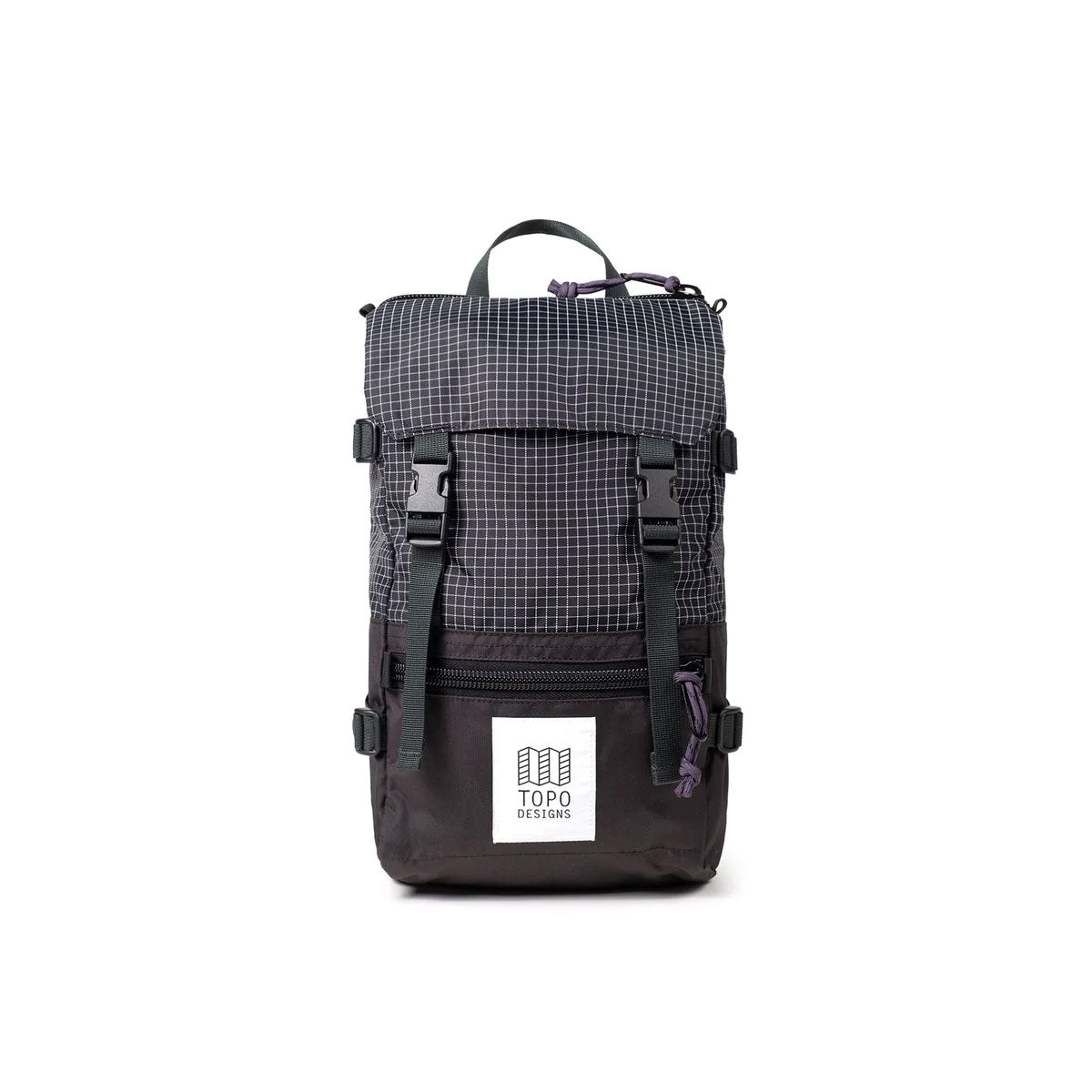 Topo Designs : Rover Pack Mini 10L : Black/Grid