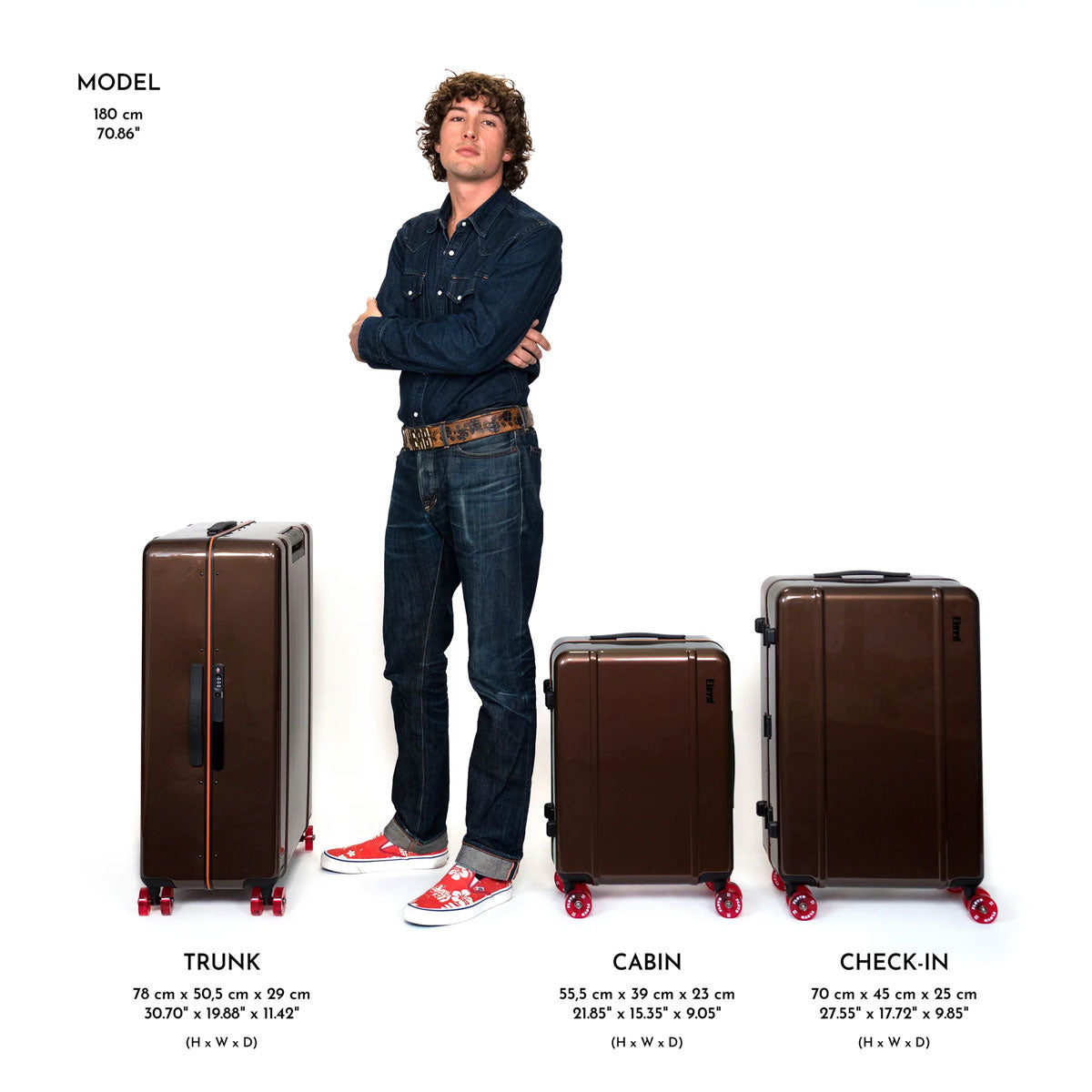 Floyd : Cabin Luggage 41L : Aluminum