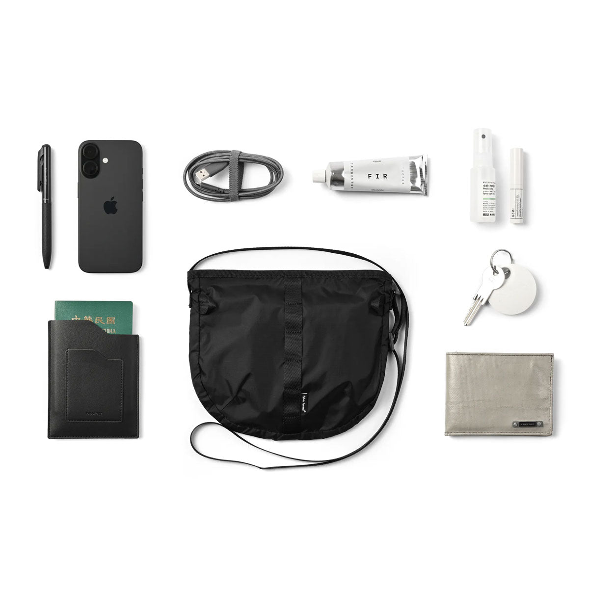 [PO] Fyber Forma : FLIPP V2 Sacoche to Tote (4L-12L) : Black