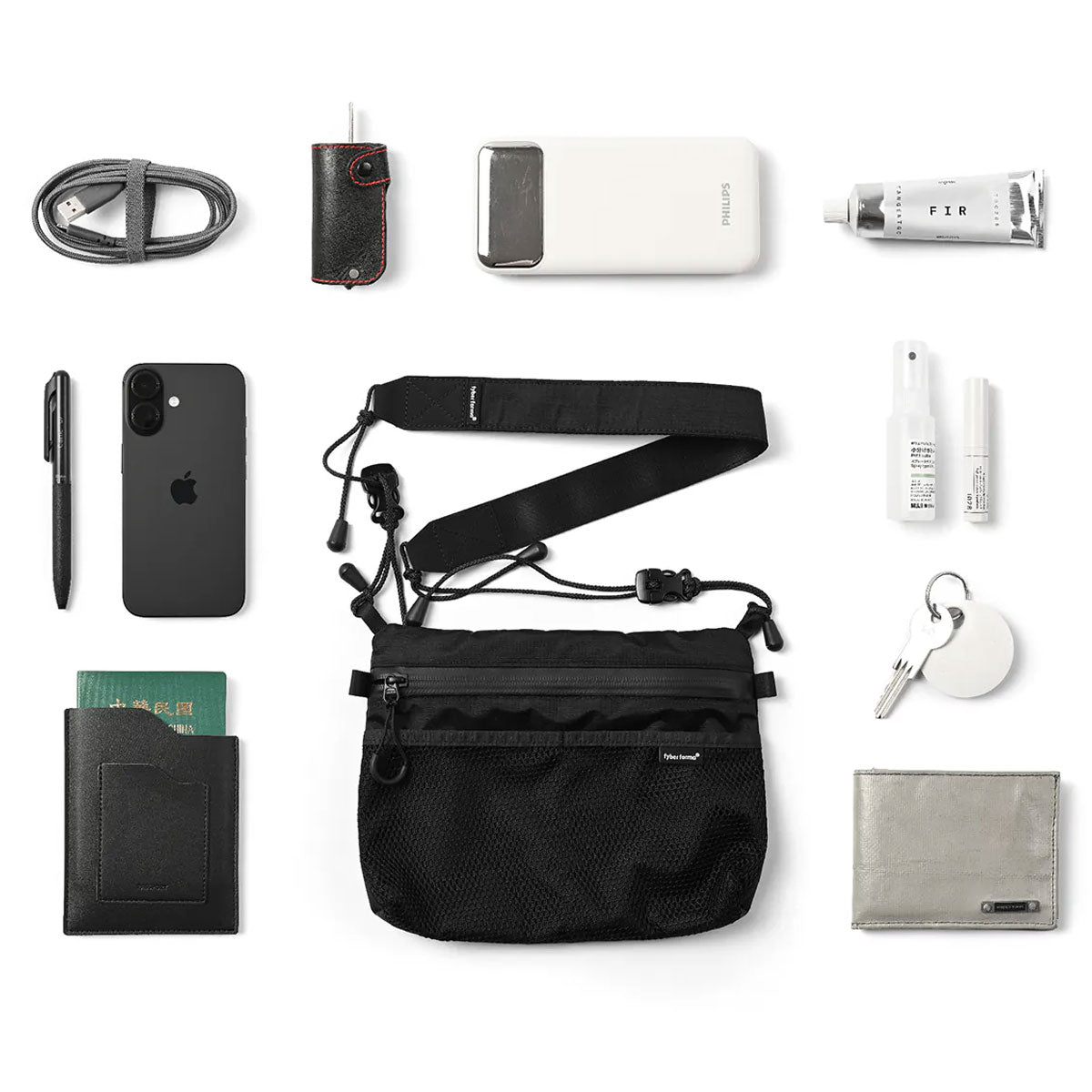 Fyber Forma : POKET Lite Sacoche : Black