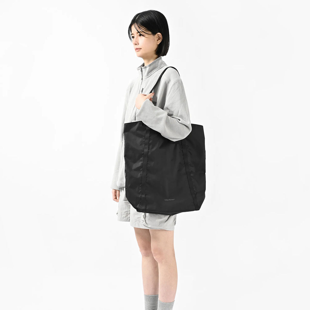 [PO] Fyber Forma : Foldpack Tote 18L : Black