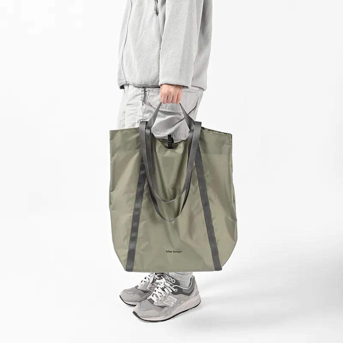 [PO] Fyber Forma : Foldpack Tote 18L : Khaki Green