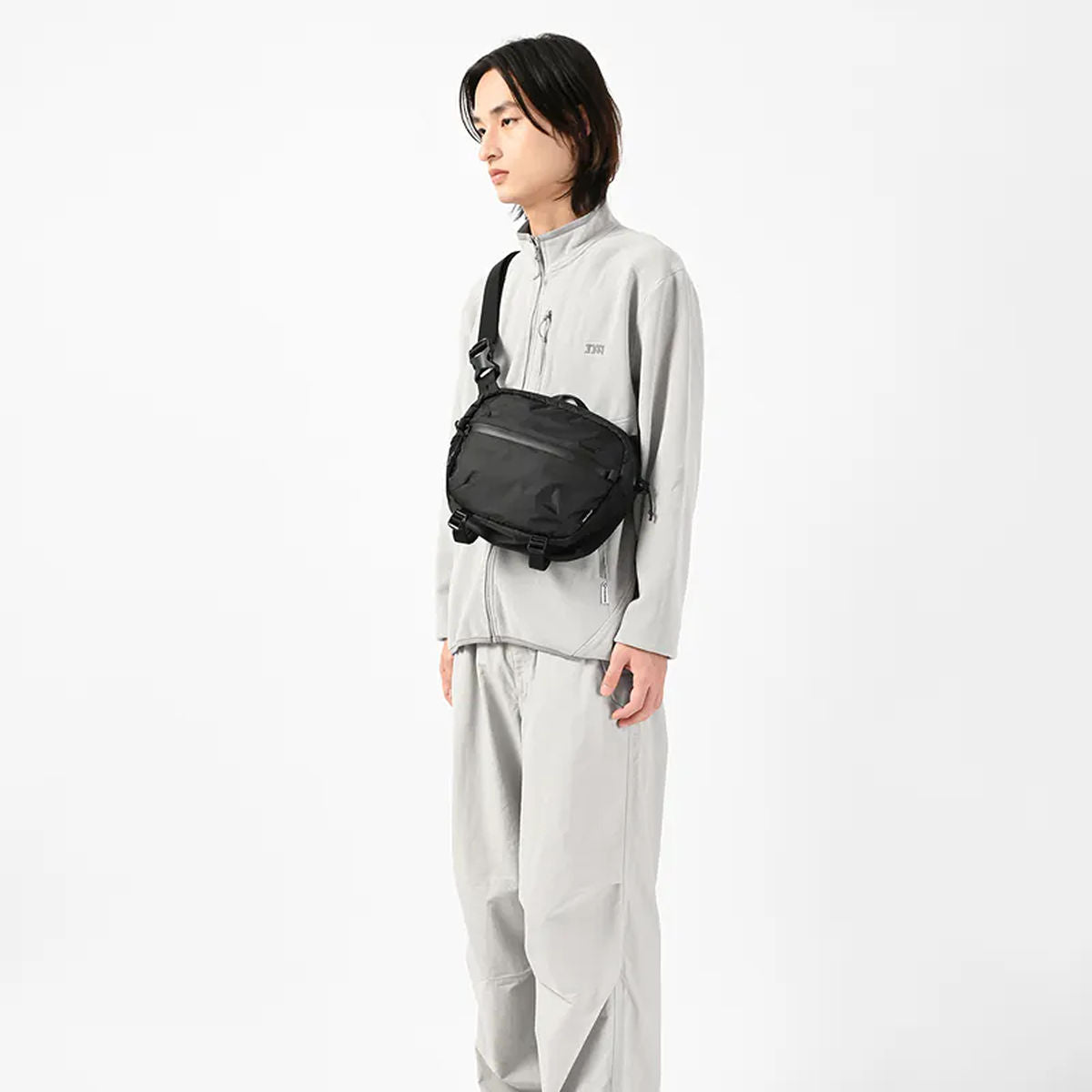 Fyber Forma : MS1 Crossbody Bag : Black
