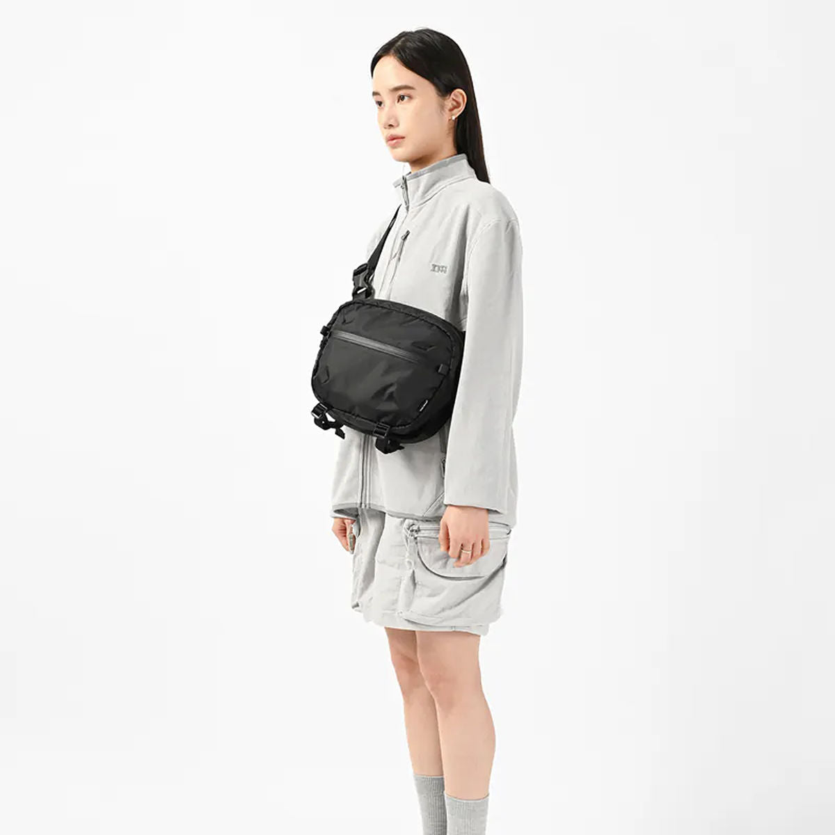 Fyber Forma : MS1 Crossbody Bag : Black