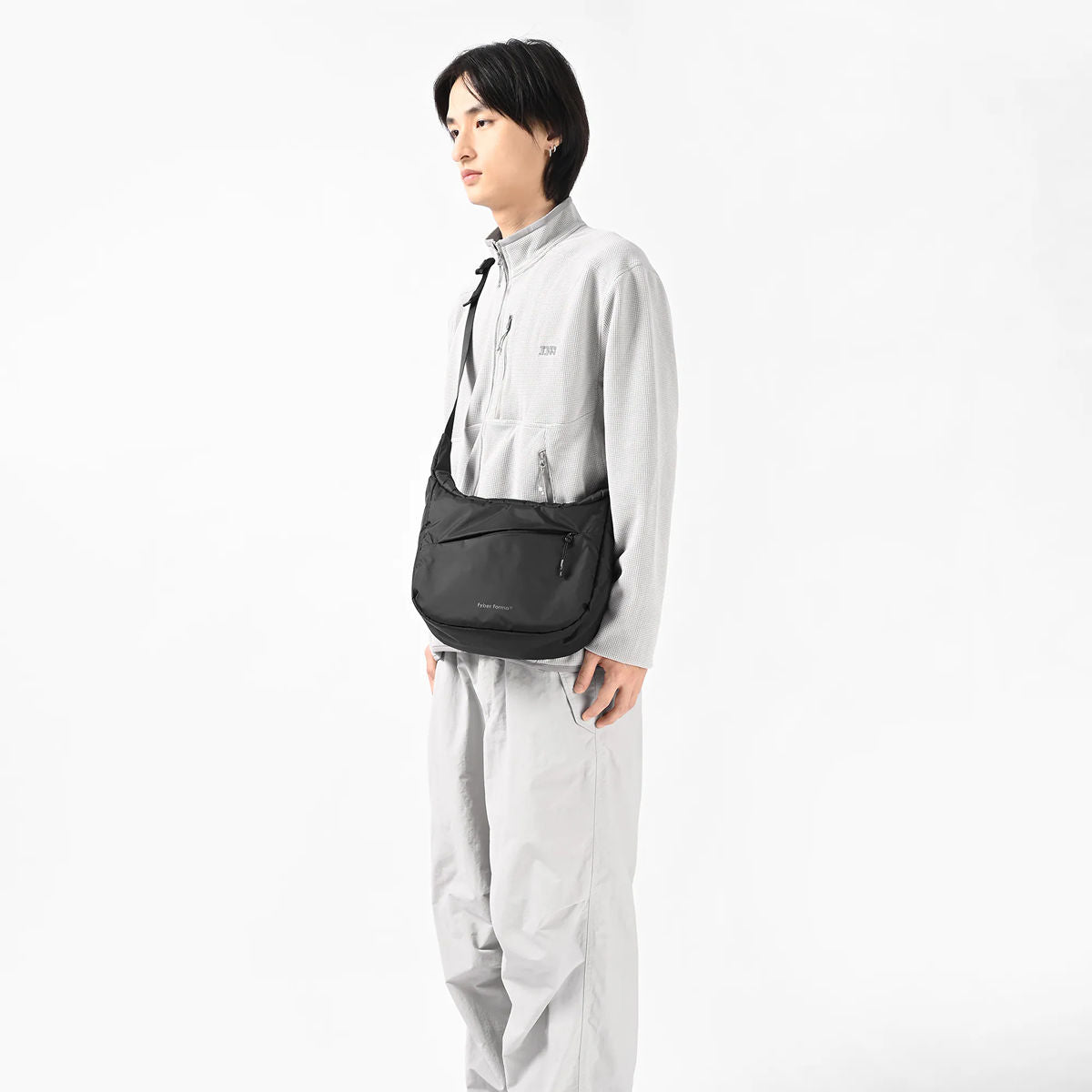 [PO] Fyber Forma : Puff Cross Padding Bag 5L : Black