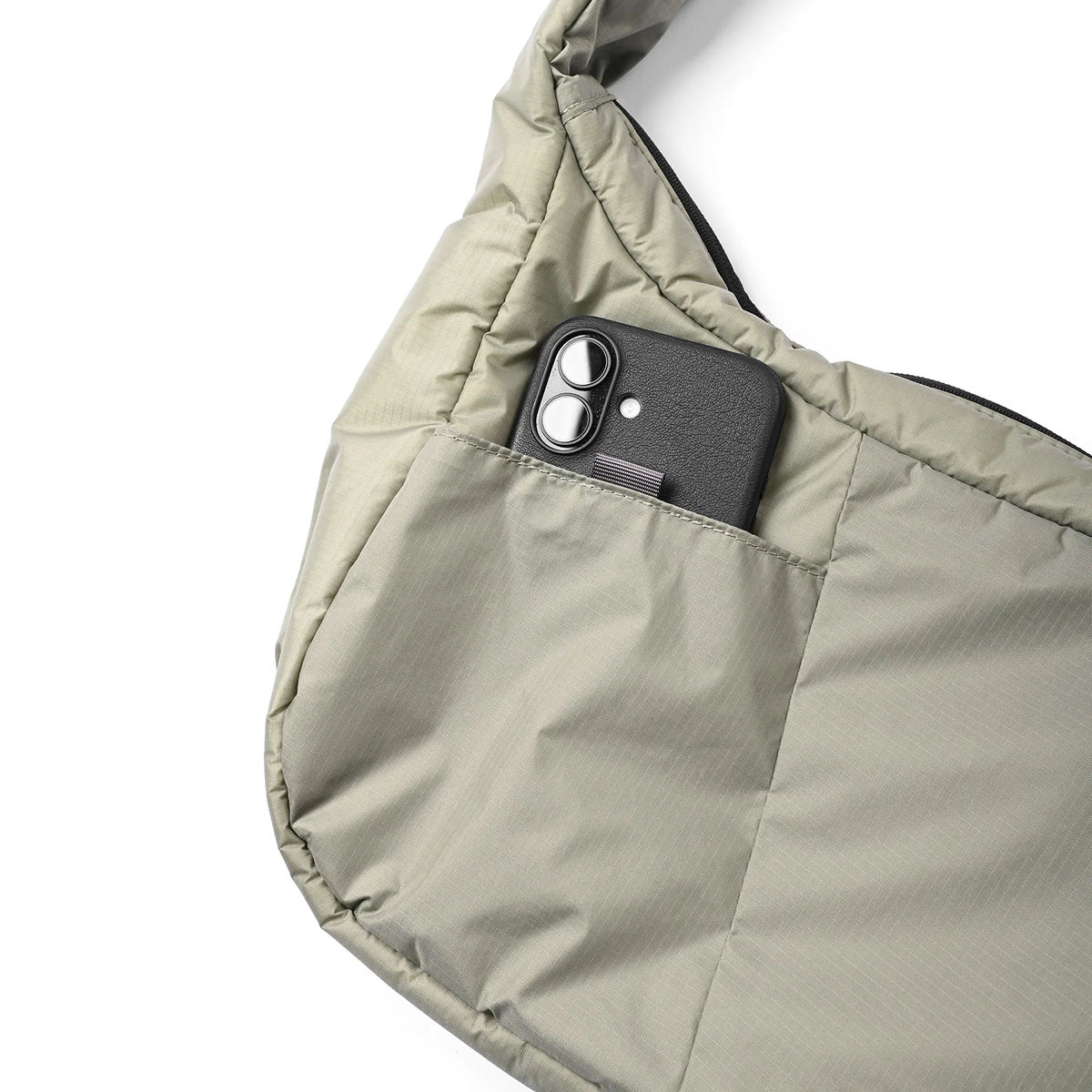 Fyber Forma : Puff Cross Padding Bag 5L : Khaki Green