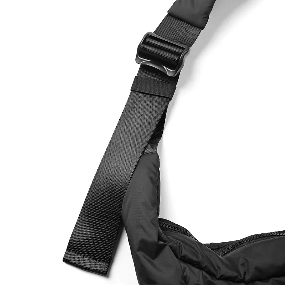 Fyber Forma : Puff Hobo Padding Bag 18L : Black