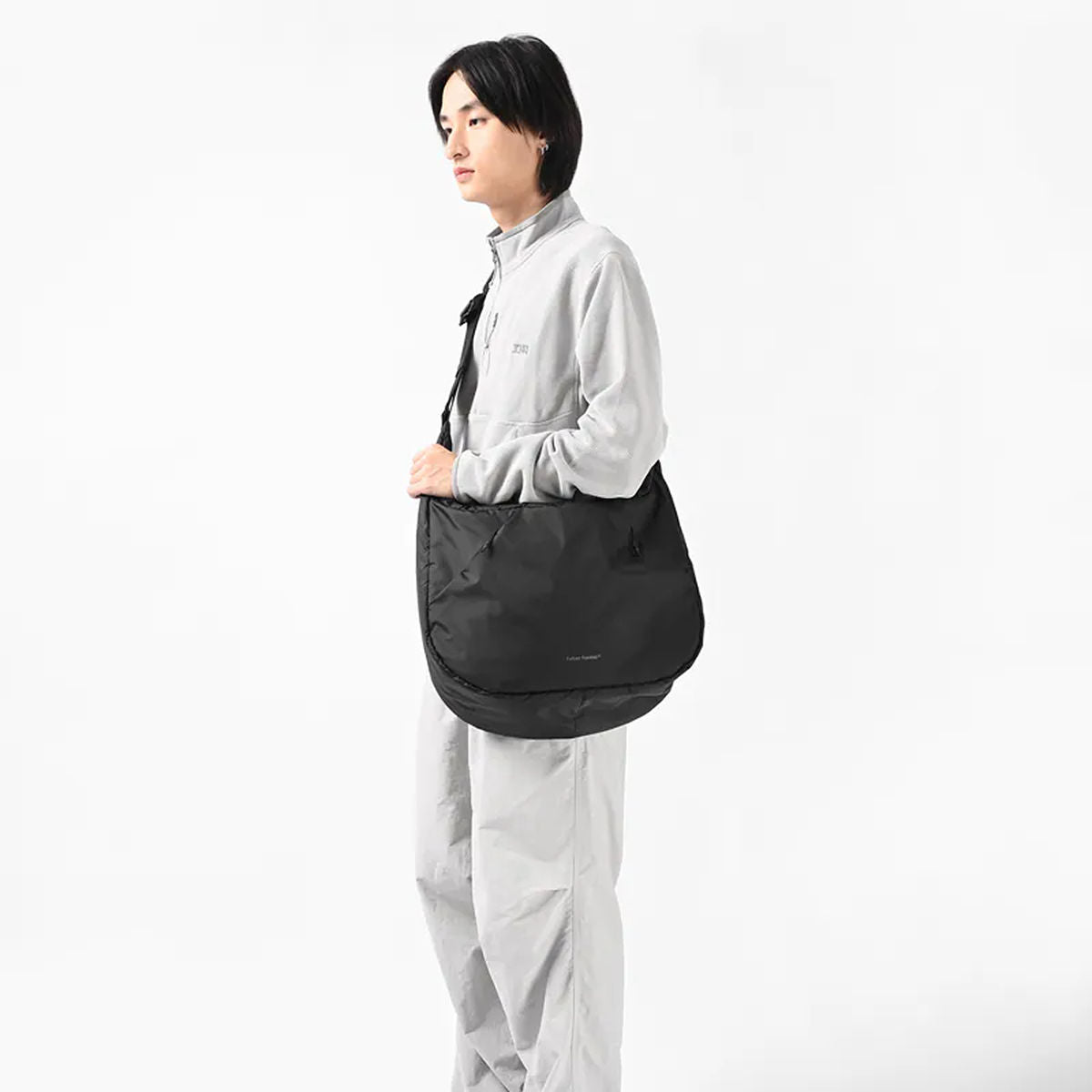 Fyber Forma : Puff Hobo Padding Bag 18L : Black