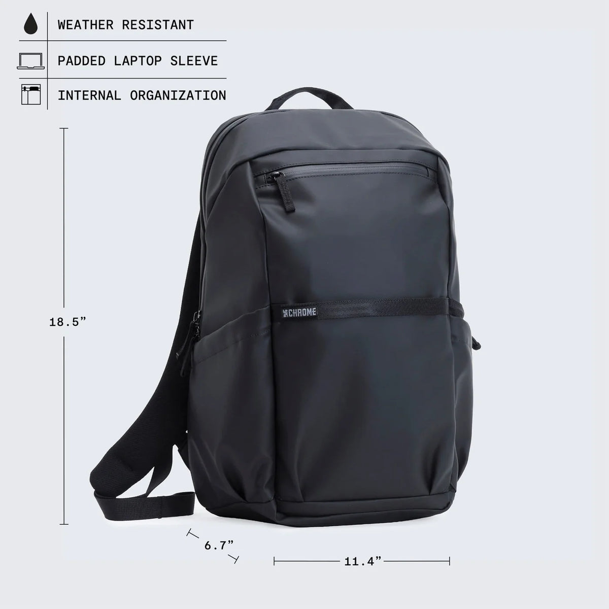 [PO] Chrome Industries : Grocery 22L Pack : Matte Black