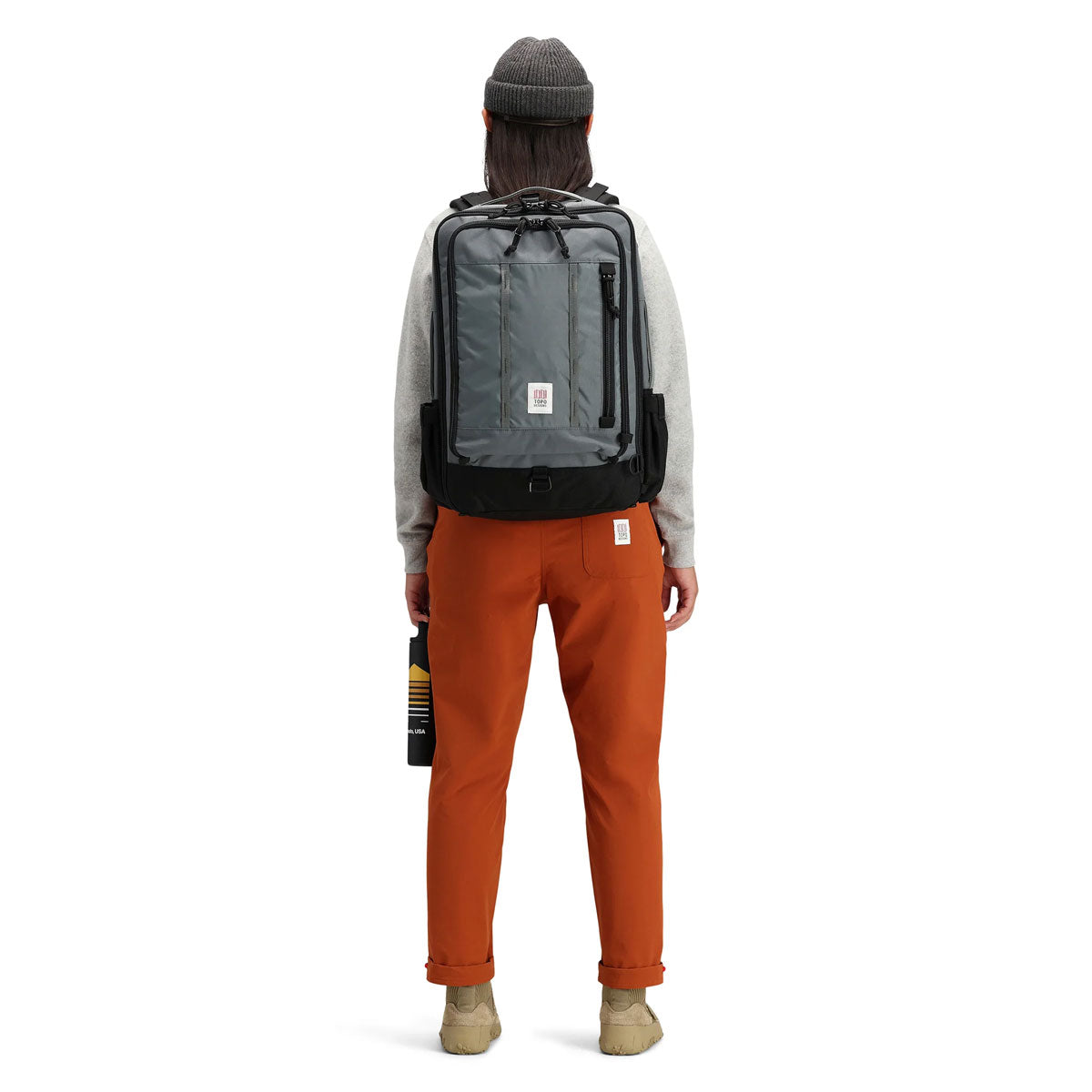 Topo Designs : Global Travel Bag 30L : Dark Denim/Burgundy