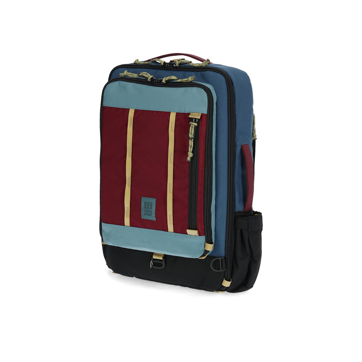 Topo Designs : Global Travel Bag 30L : Dark Denim/Burgundy