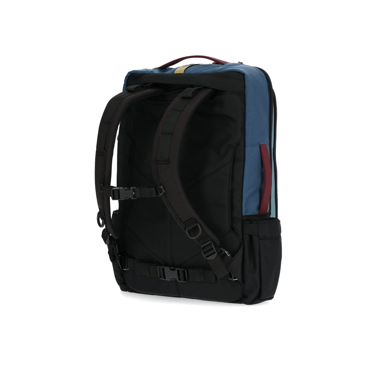 Topo Designs : Global Travel Bag 30L : Dark Denim/Burgundy