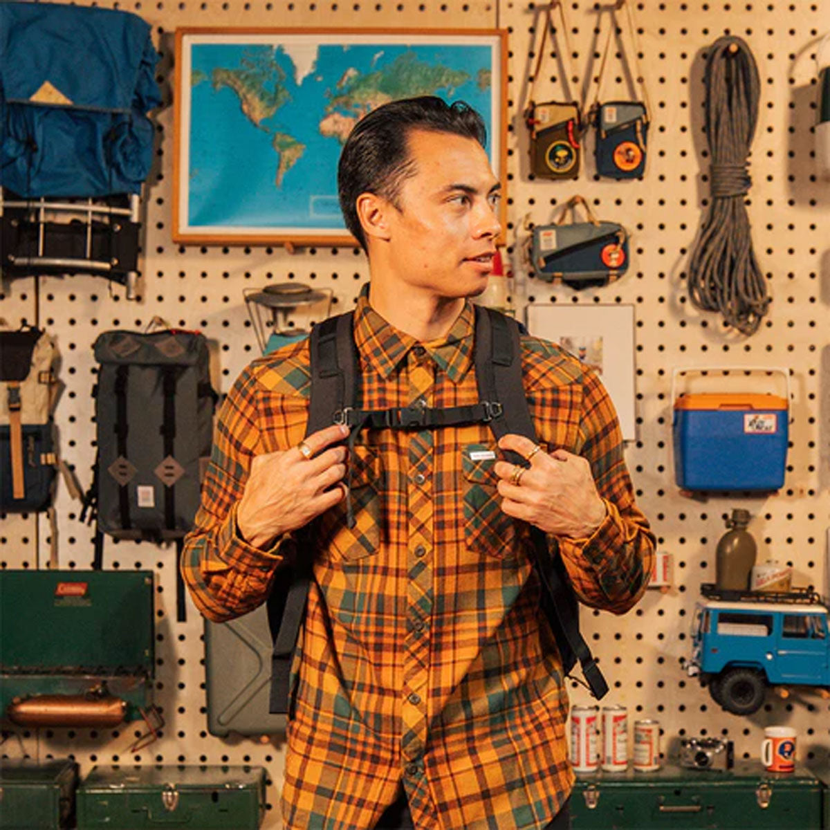 Topo Designs : Global Travel Bag 30L : Olive/Dark Khaki