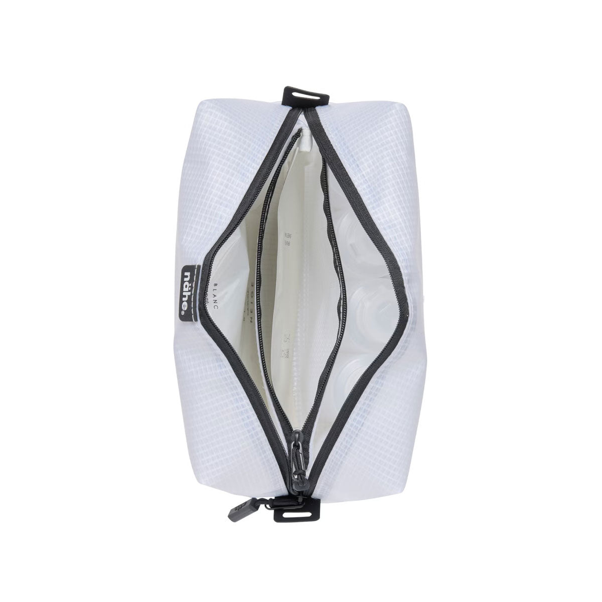 Nähe : Soft Grid Pouch L : Clear