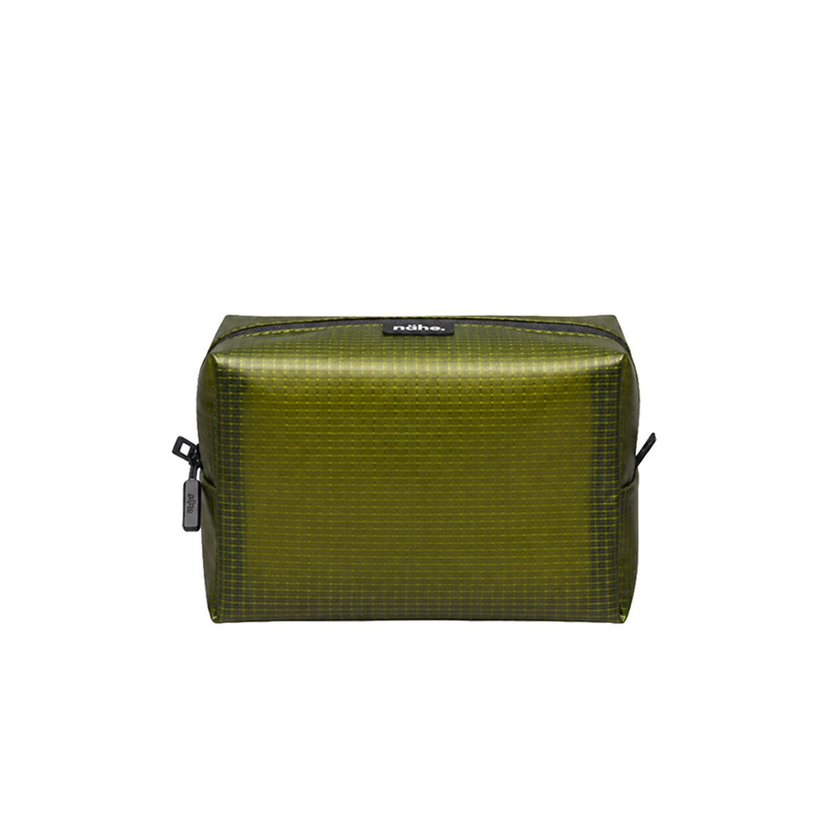 Nähe : Soft Grid Pouch L : Green