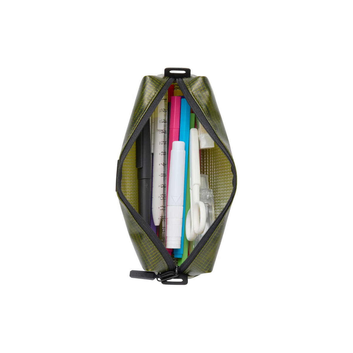 Nähe : Soft Grid Pouch Wide : Clear