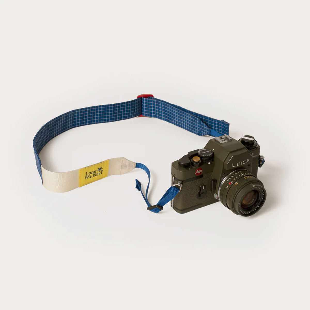 Long Weekend : Camera Neck Strap : Creme Multi