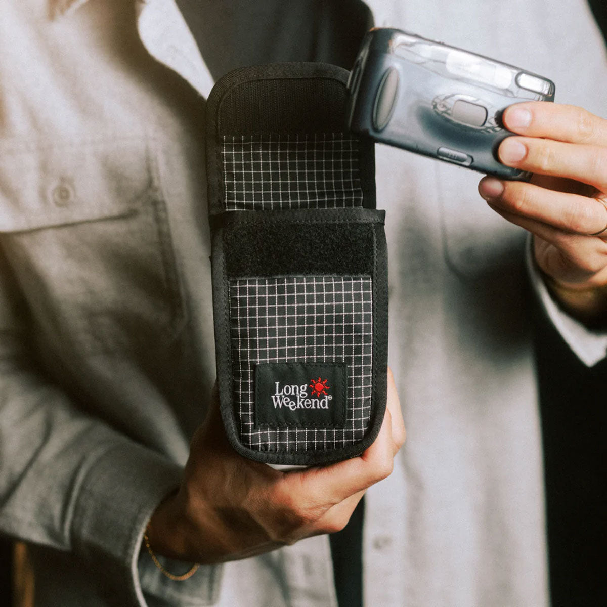 Long Weekend : Camera Pouch : Black