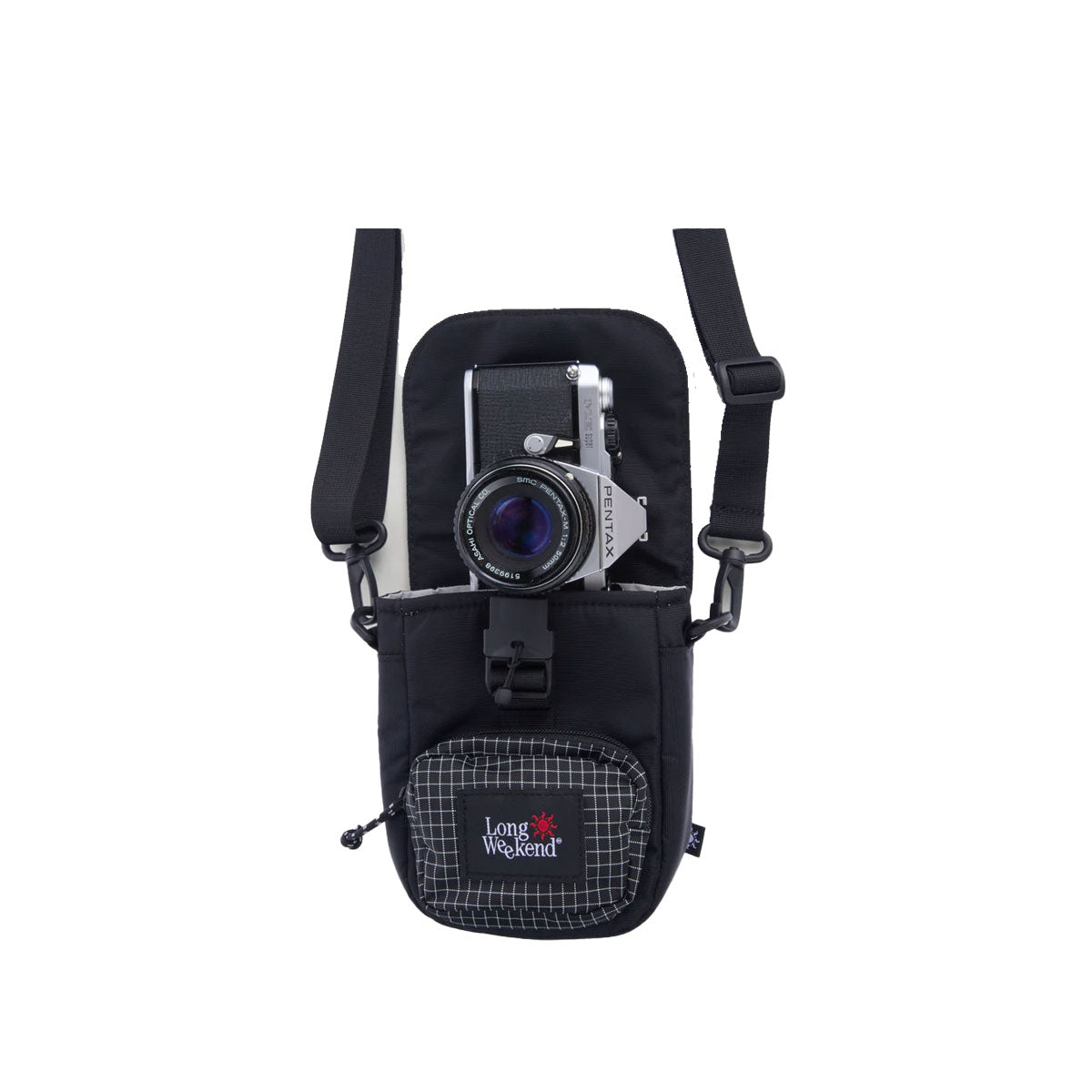 Long Weekend : Crossbody Camera Pouch : Black