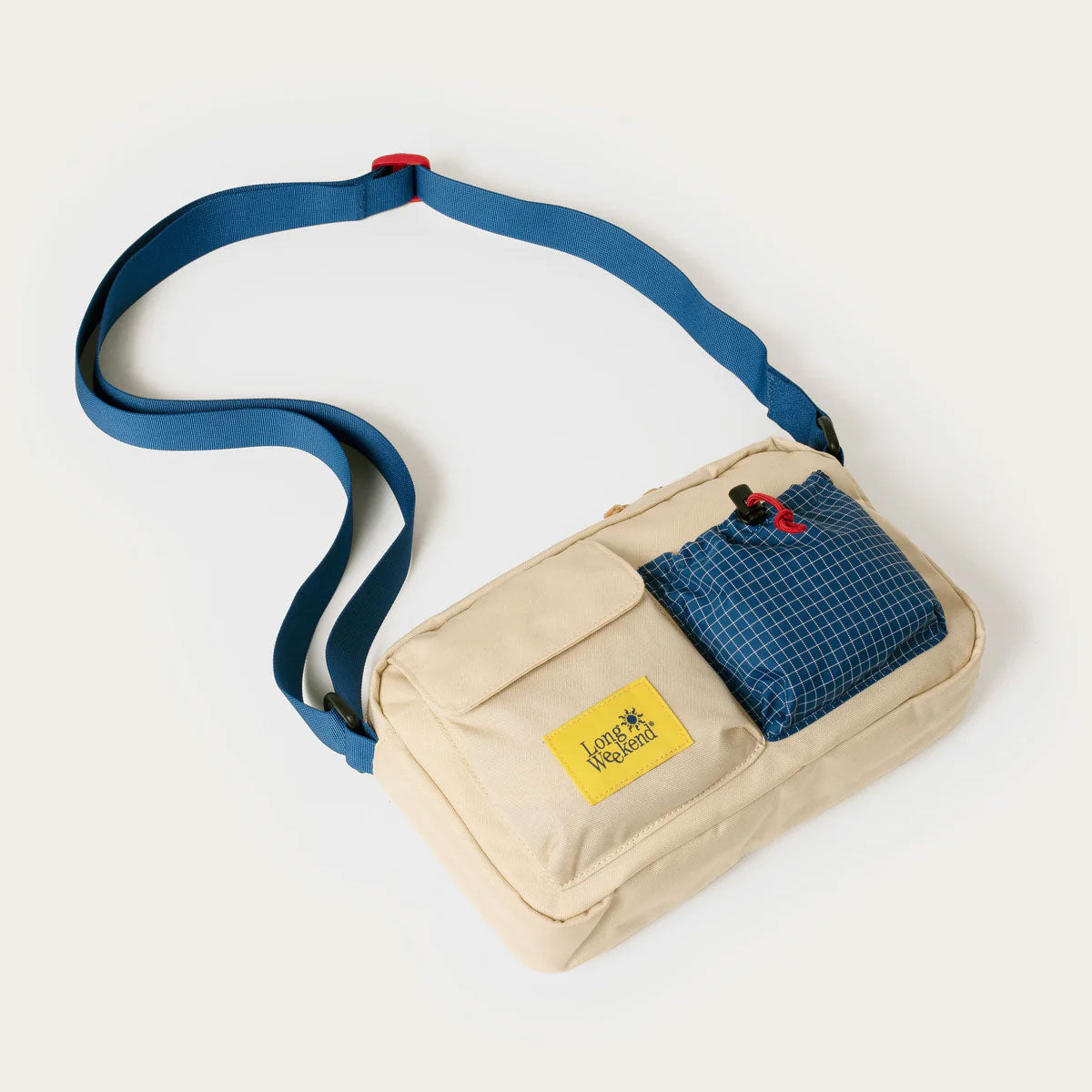 Long Weekend : Santa Fe Shoulder Bag : Creme-Multi