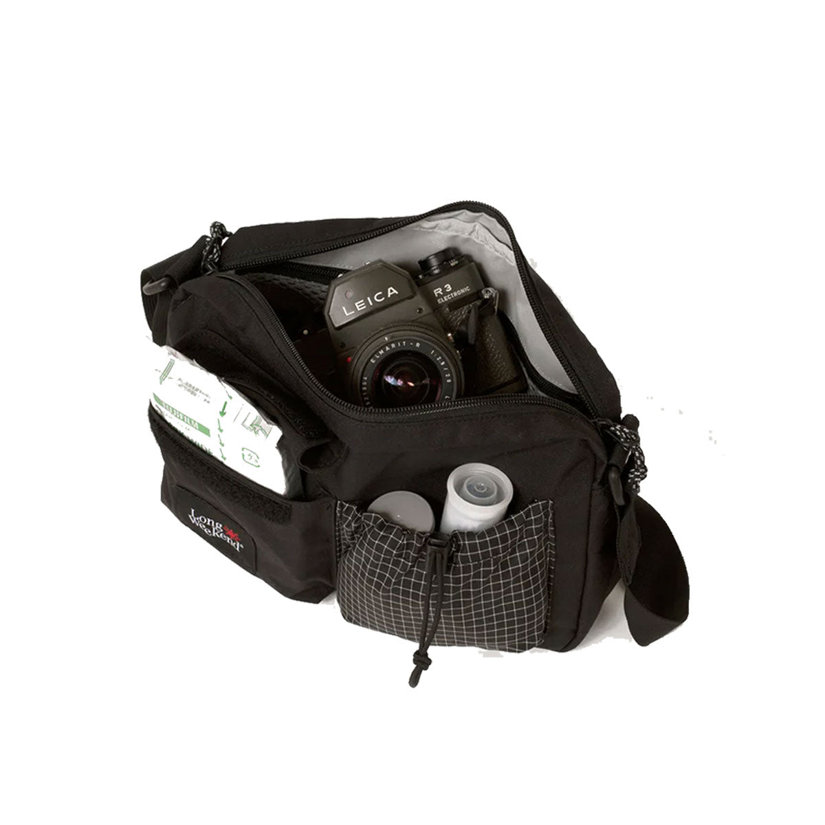 [PO] Long Weekend : Santa Fe Shoulder Bag : Black