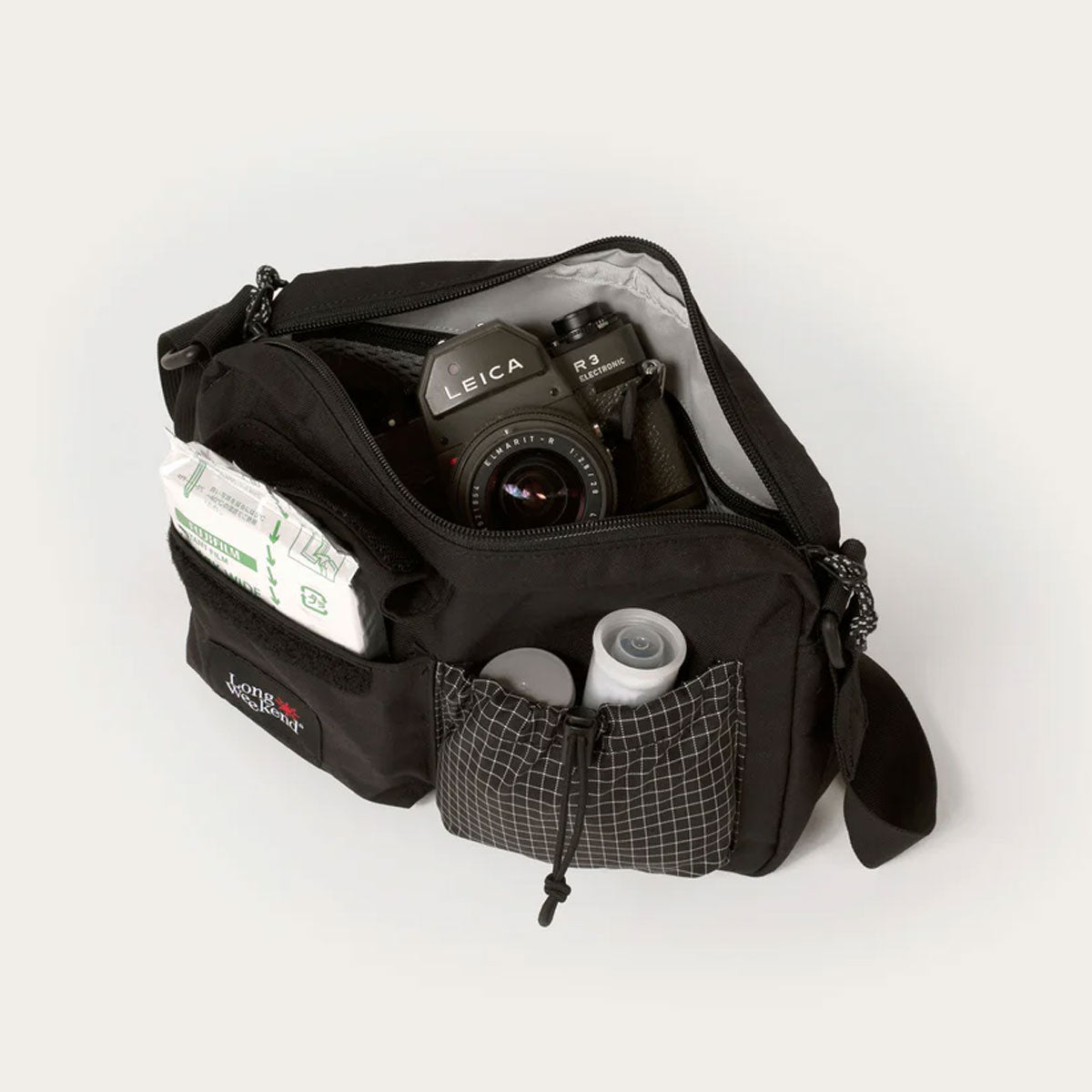 [PO] Long Weekend : Santa Fe Shoulder Bag : Black