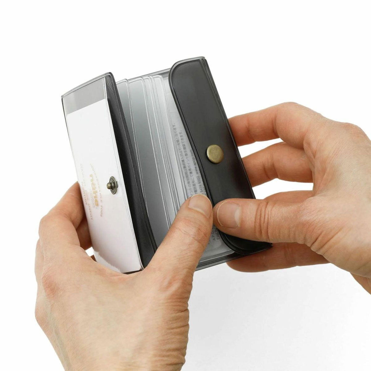 Nähe : Card Case : Clear Brown