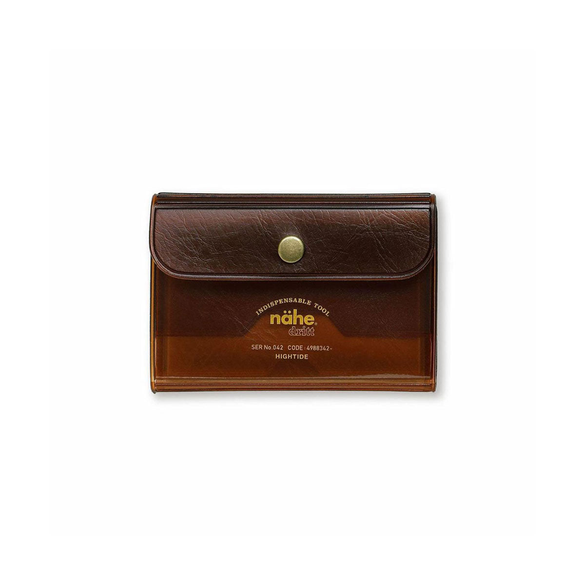 Nähe : Card Case : Clear Brown