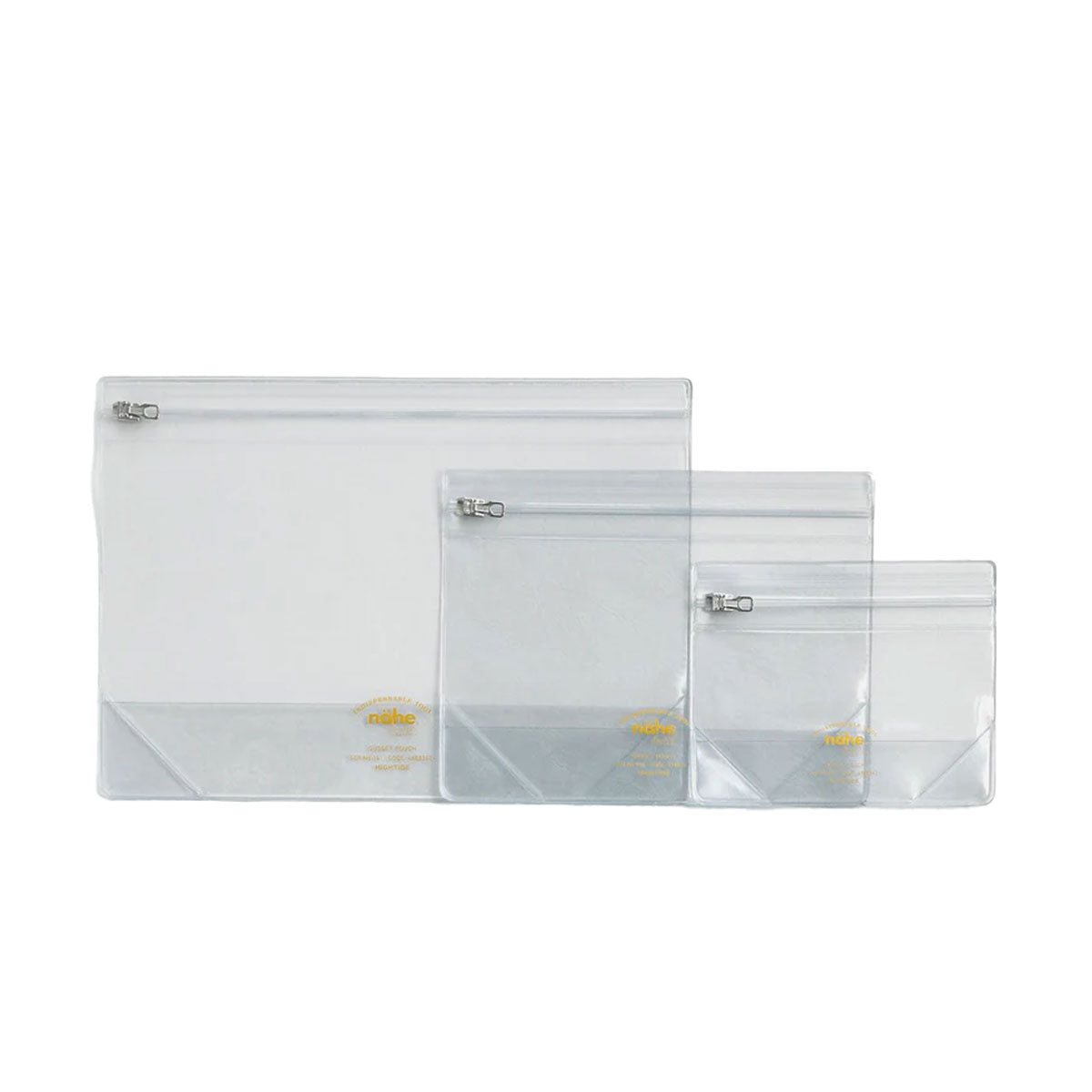 Nähe : Gusset Pouch M : Clear