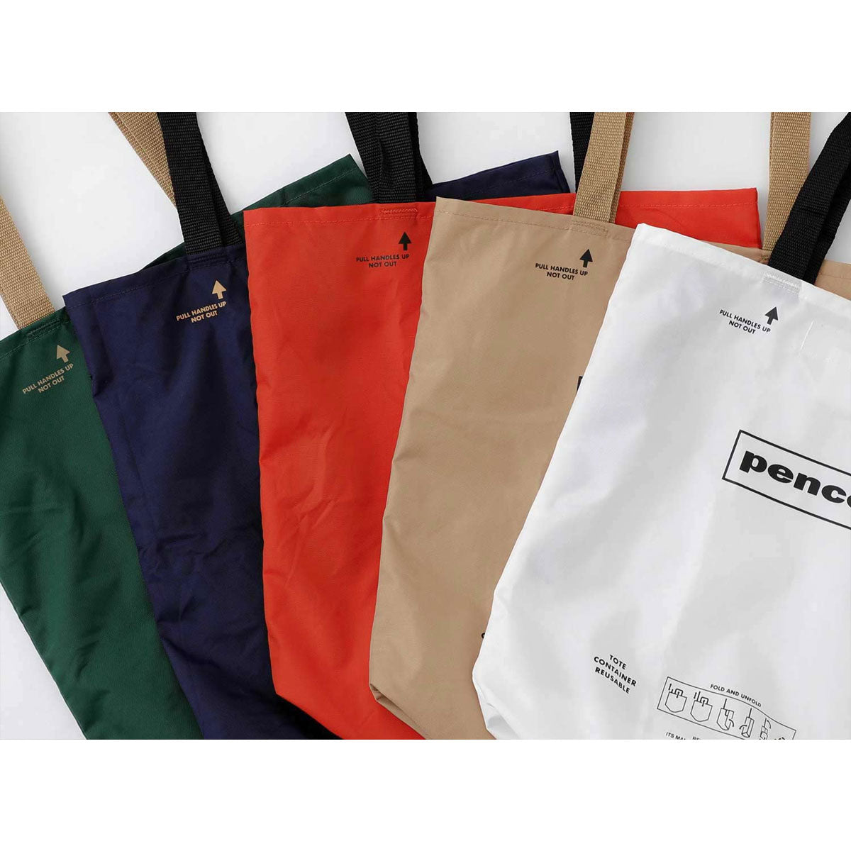 Penco : Bucket Tote (Packable) : Orange