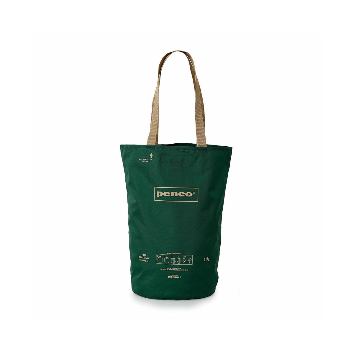 Penco : Bucket Tote (Packable) : Dark Green