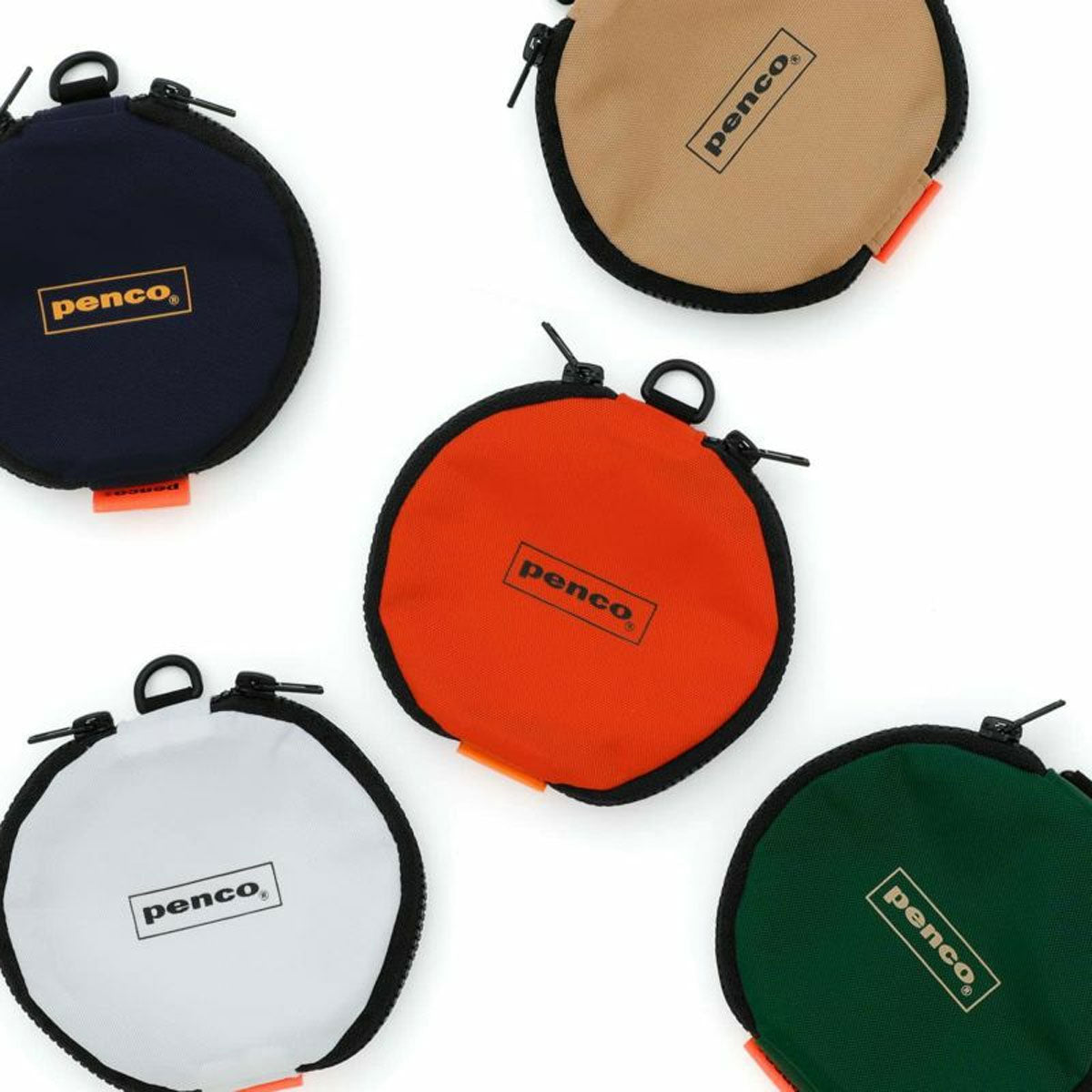 Penco : Double Door Purse : Dark Green