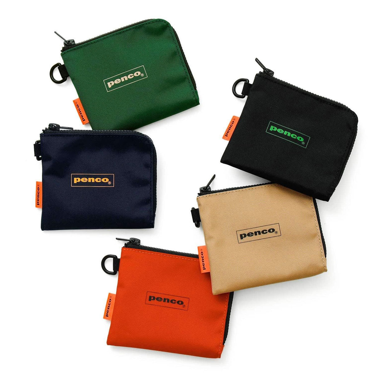 Penco : L-Zip Purse : Black