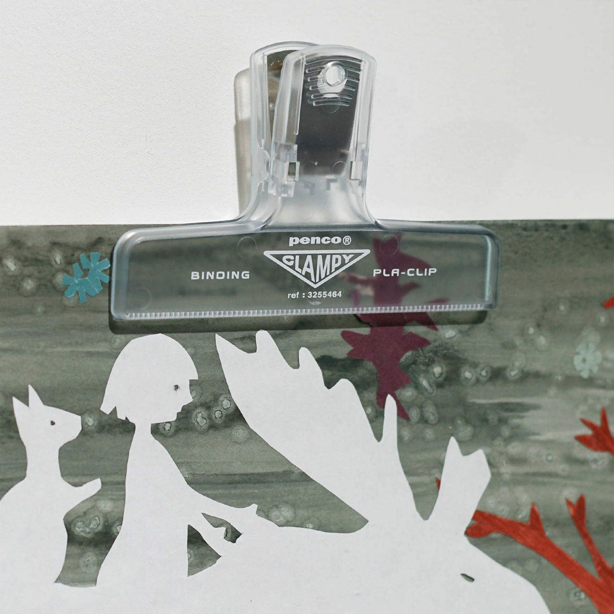 Penco : Penco Pla-clip : Clear Black