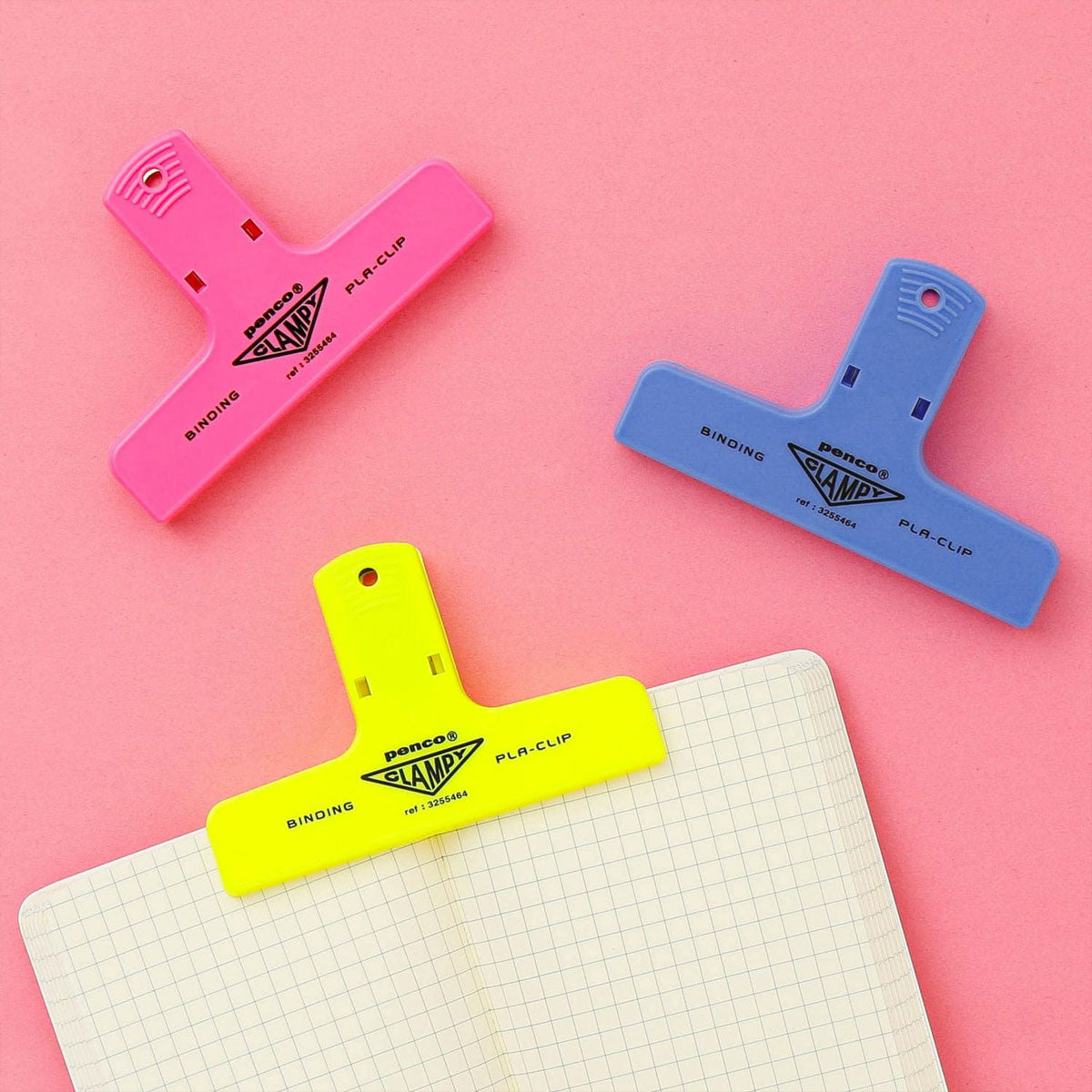 Penco : Penco Pla-clip : Clear Black