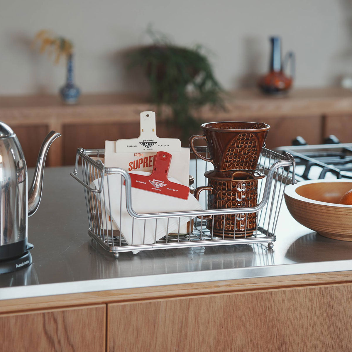 Penco : Penco Pla-clip : Clear Black
