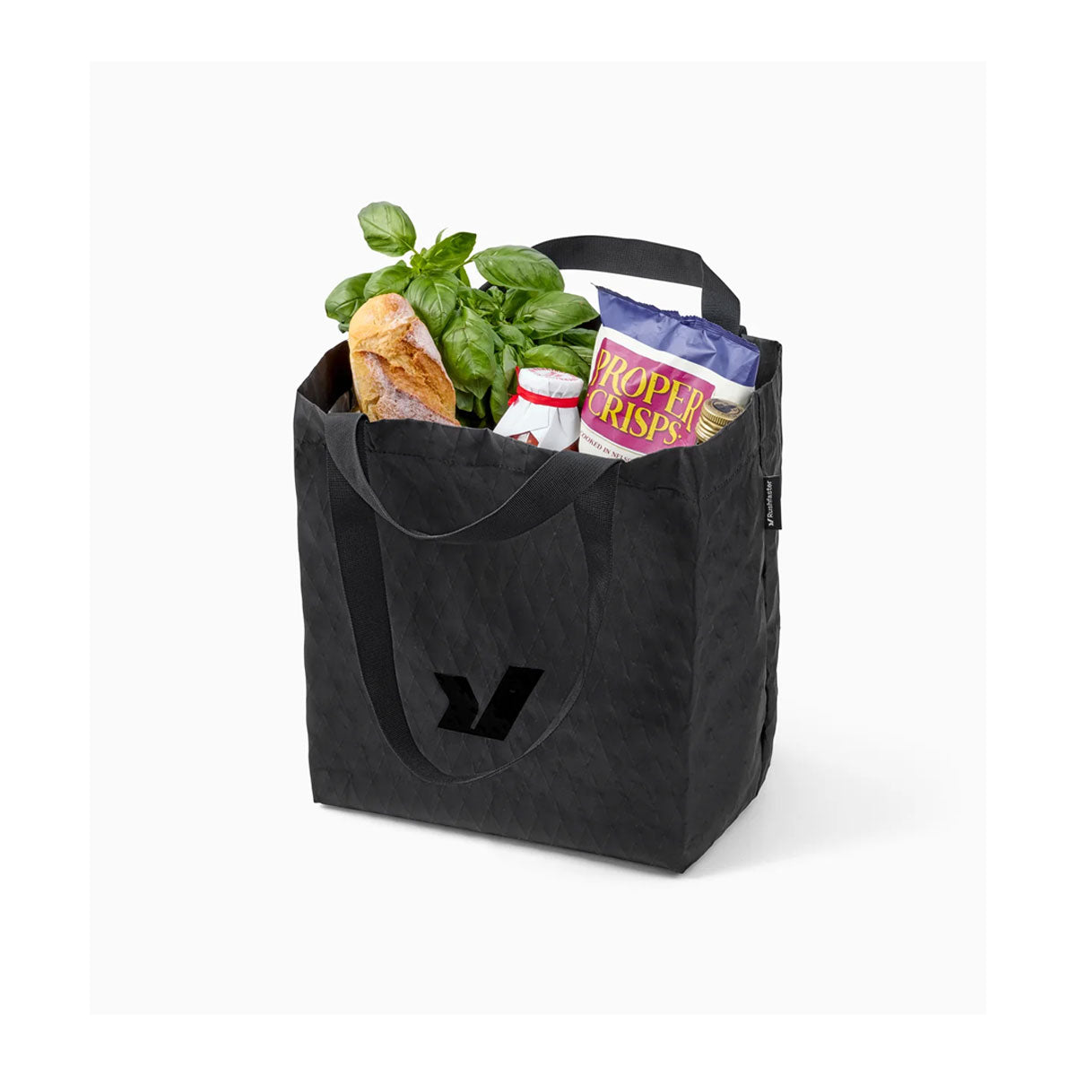 Rushfaster : Reusable Grocery Tote Bag 20L : Black