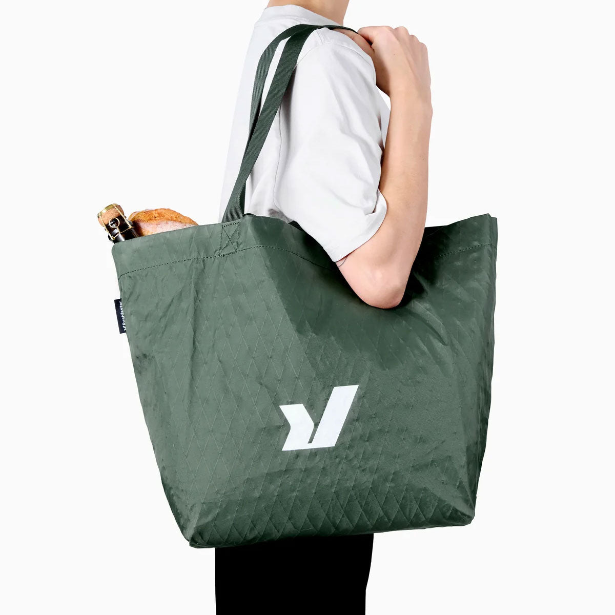 Rushfaster : Reusable Grocery Tote Bag 20L : Green